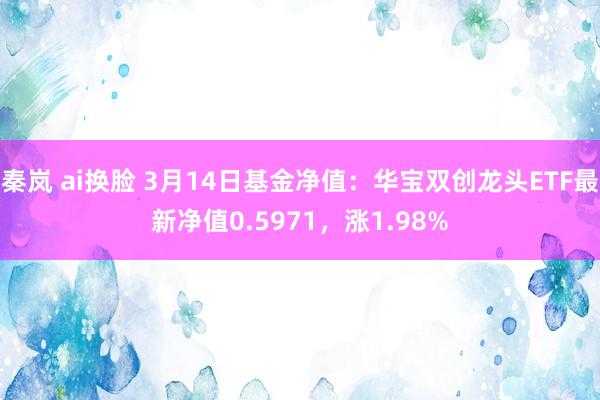 秦岚 ai换脸 3月14日基金净值：华宝双创龙头ETF最新净值0.5971，涨1.98%
