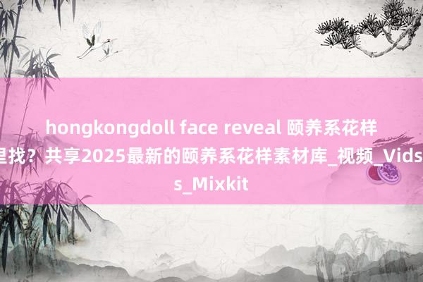 hongkongdoll face reveal 颐养系花样素材那里找？共享2025最新的颐养系花样素材库_视频_Vids_Mixkit