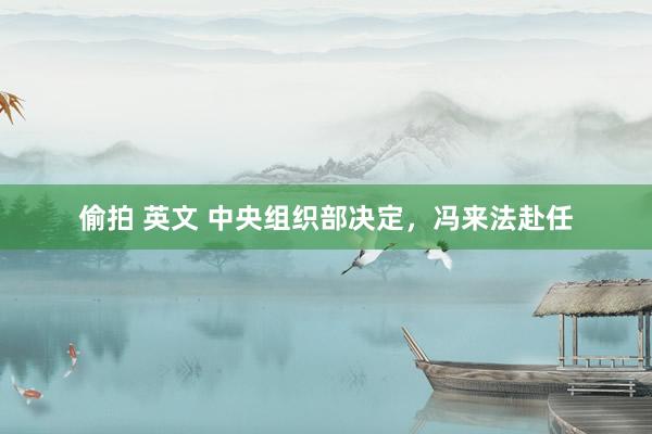 偷拍 英文 中央组织部决定，冯来法赴任