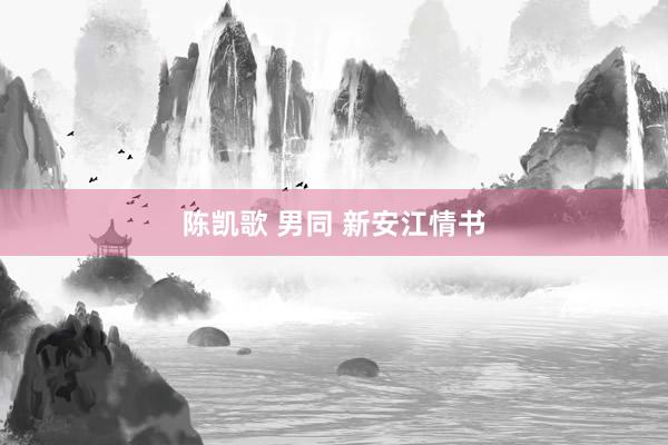 陈凯歌 男同 新安江情书